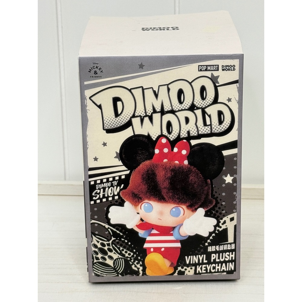POP MART DIMOO World x Disney Vinyl Plush Keychain Sealed Blind Bag
